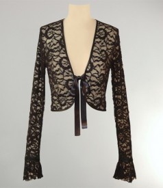 Laced bolero