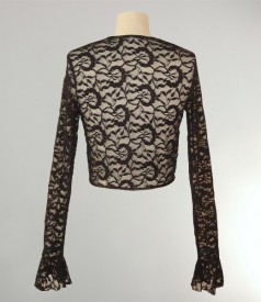 Laced bolero