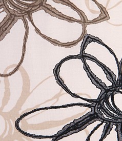 Tricou gen ie cu imprimeu floral multicolor