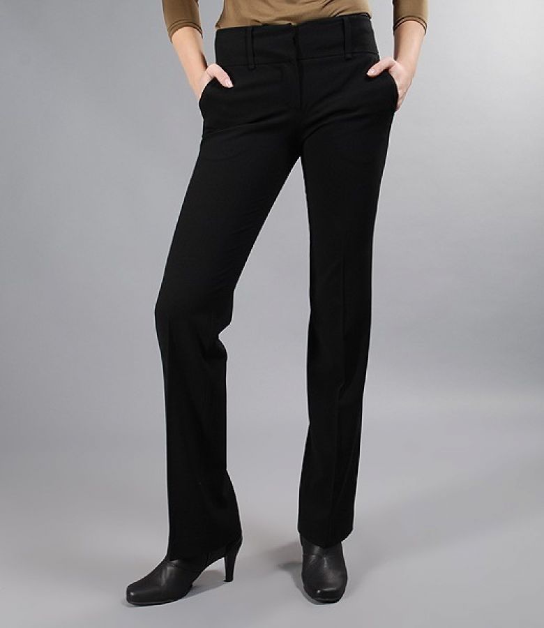 Black office pants with pockets black YOKKO