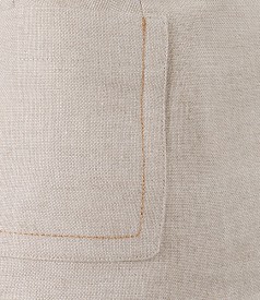 Linen beige jacket with pockets