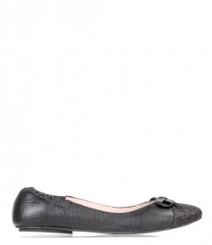 Black ballet shoes Miezko M1832