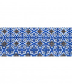 Printed veil scarf