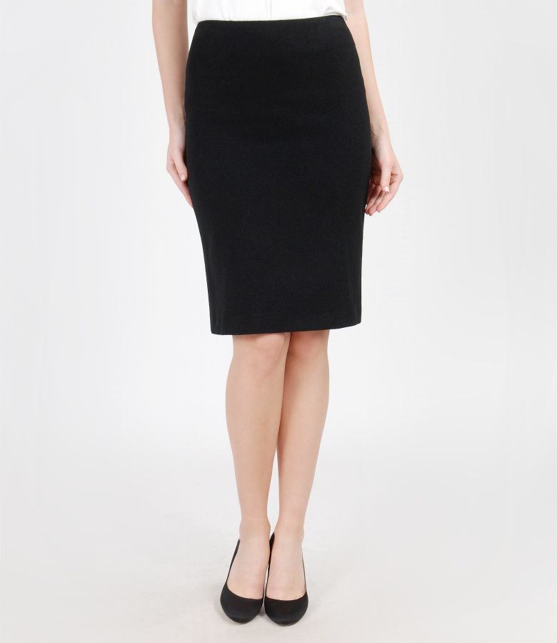 Elegant skirt from wool