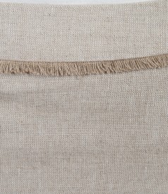 Linen skirt with cord