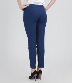 Elegant trousers from elastic fabric