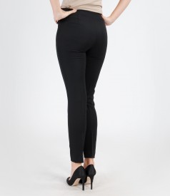 Elegant trousers from elastic fabric