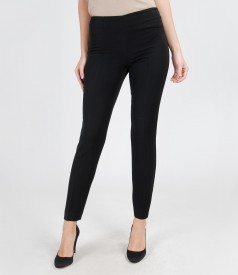 Elegant trousers from elastic fabric