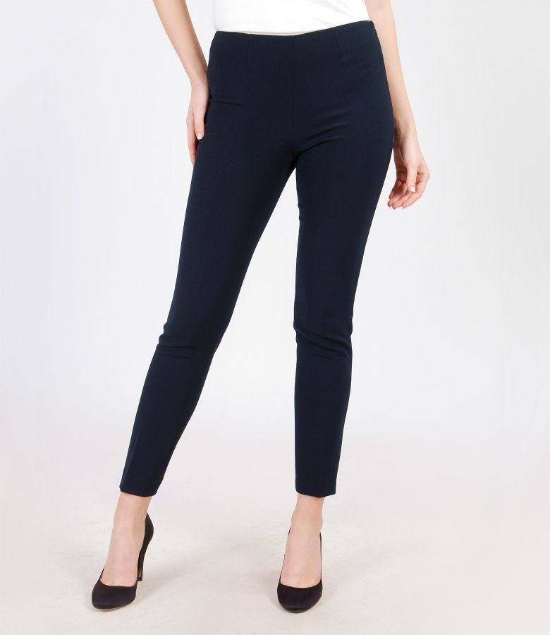 Elegant trousers from elastic fabric