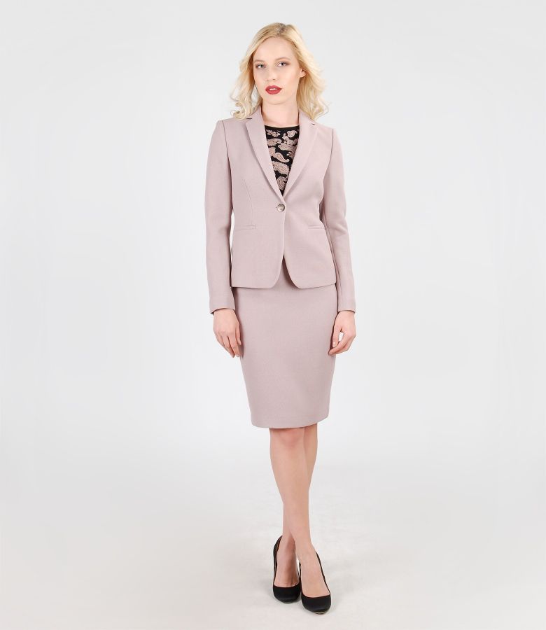 Office oufit from elastic fabric