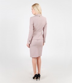 Office oufit from elastic fabric