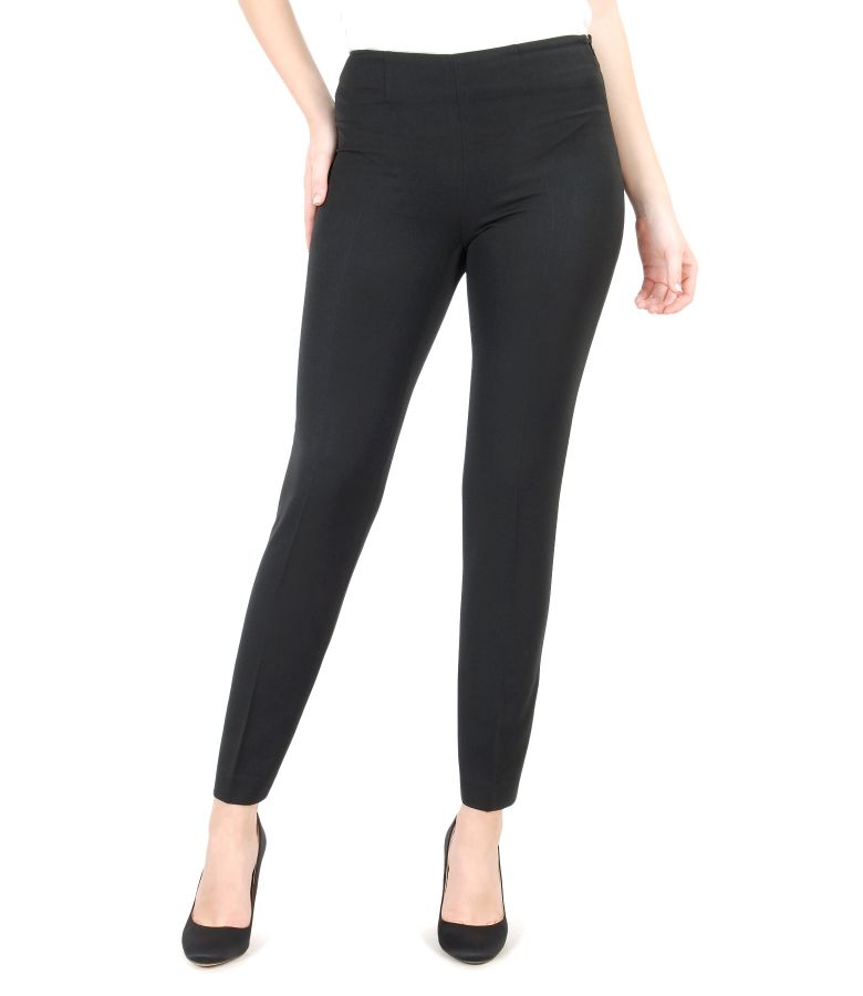 Elegant trousers from elastic fabric