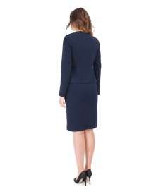 Office women outfit with elegant dress