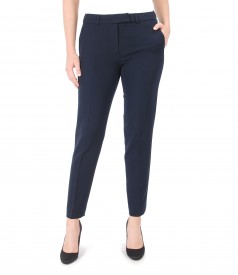 Elastic fabric pants