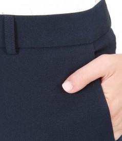 Elastic fabric pants