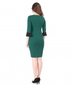 Elegant dress made of elastic jersey