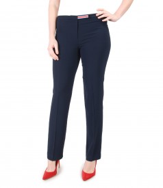 Elegant pants with multi-color elastic waist