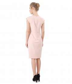 Elegant dress made of elastic fabric