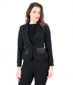 Office jacket with pockets