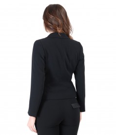 Office jacket with pockets
