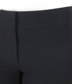Office pants with flap