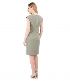 Elegant dress made of elastic fabric