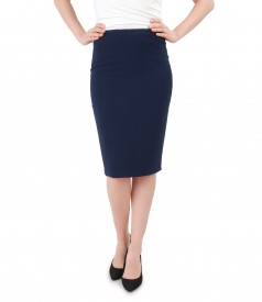 Office skirt made of elastic fabric