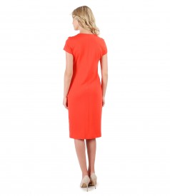 Elegant dress with side pockets