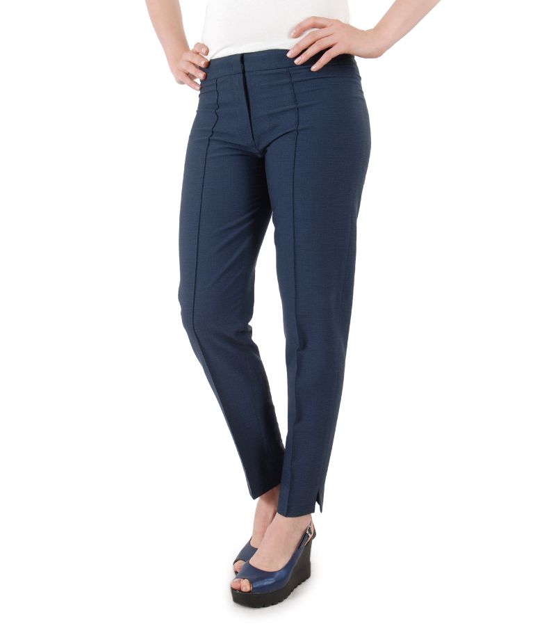 Viscose with cotton ankle pants