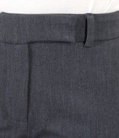Elastic fabric pants