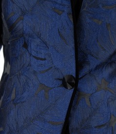 Elegant jacket with floral print