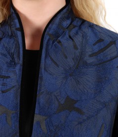 Elegant jacket with floral print