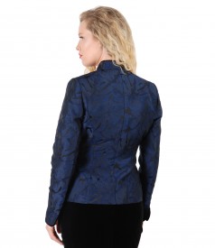 Elegant jacket with floral print