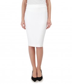 Office skirt made of elastic fabric