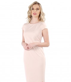 Midi dress made of elastic jersey with viscose