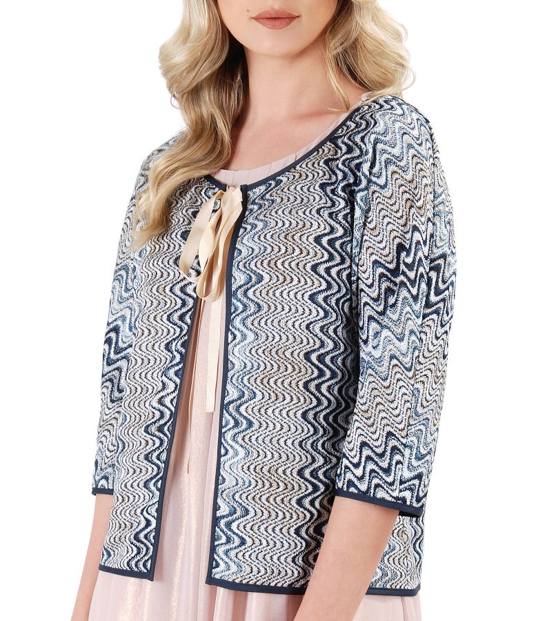 Lace bolero with 3/4 sleeves