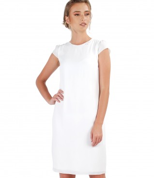 Veil dress with crystals