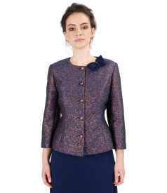 Elegant fabric jacket