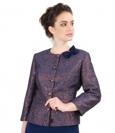 Elegant fabric jacket