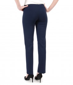 Office pants made of elastic jersey