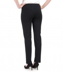 Office pants made of elastic jersey