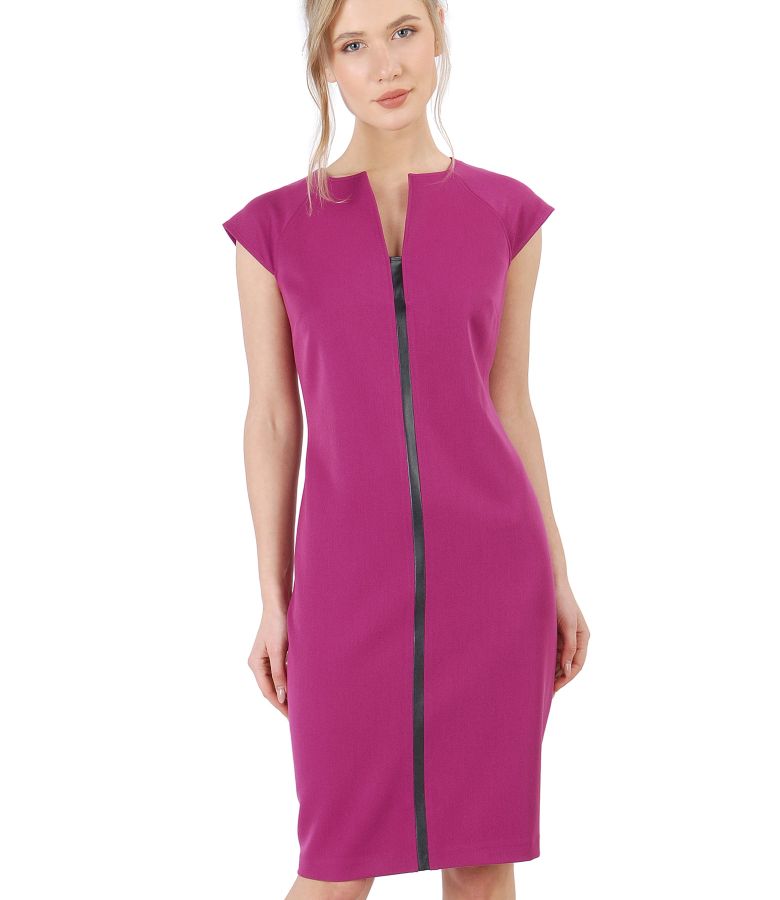 Elegant dress made of elastic fabric