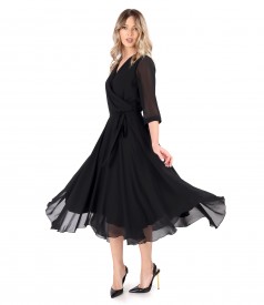 Veil elegant dress