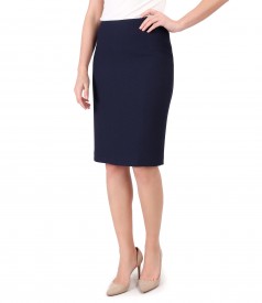 Office skirt made of elastic fabric