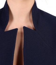 Office jacket made of elastic fabric