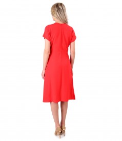 Elegant viscose uni dress