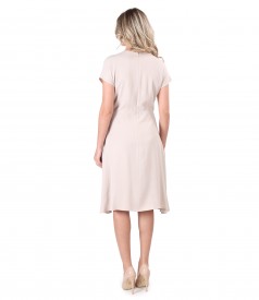 Elegant viscose uni dress