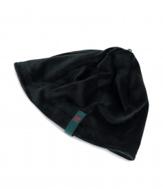 Padded hat made of soft elastic velvet