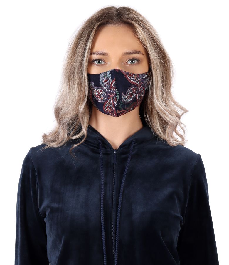 Reusable thick jersey mask
