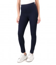 Elastic jersey leggings